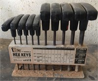 Vaco T-handle Hex Keys