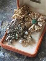 Vintage Earrings & Necklace Chains