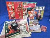 sports books (larry bird -bob knight -vitale -IU)