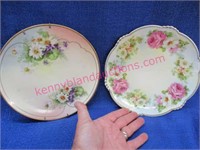 2 old pretty plates (bavaria - austria)