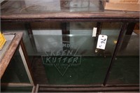 Oak Display Case Keen Kutter 6' long