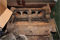 Flat head engine block and parts