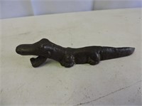 Miniature Cast Crocodile Bottle Opener, 6" L
