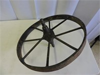 Nice Early Steel Wheel, 16" D