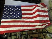 Large USA Flag, Fabric, 5' x 8', 50 Stars