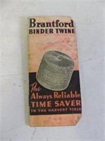 1942/43 Brantford Bindertwine Memo Pad