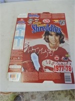 Wayne Gretzky Shreddies Box