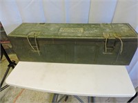1944 Canadian Ammunition Box, 31" x 9" x 8.5"