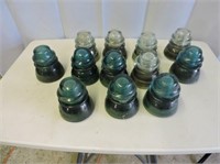 Selection of Insulators, approx 12