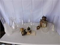Misc. Chimneys and Oil Lamp Parts