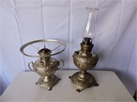 Nickel Plated Oil Lamps