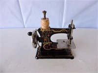 Antique Miniature Tin Sewing Machine