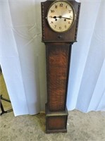 Grandmother Clock, 54" T, Glass Face Missing