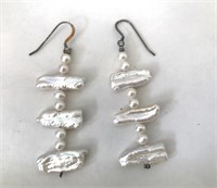 Handmade Pearl Earings