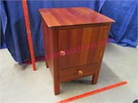 nice solid cherry stand (24in tall)