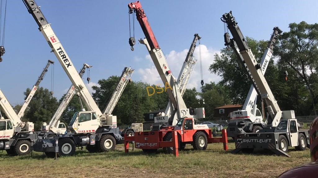 HUGE TWO DAY CRANE & RENTAL AUCTION