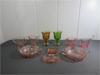 *Vintage Pink & Some Carnival Depression Glass