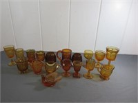 *Vintage Amber Glass