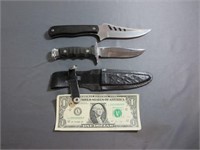 Pair of Knives, One w/Sheath