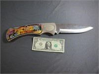 Jumbo Orange County Choppers Folding Knife