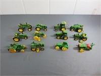 (12) Danbury Mint John Deere Tractor Ornaments