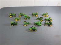 (13) Danbury Mint John Deere Tractor Ornaments
