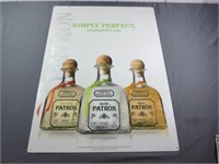 *2012 Plastic Patron Tequila Sign