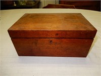 Small Wooden Box with Insert