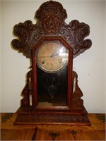 Old Oak Kitchen Clock - Nice