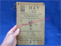 1941 bloomington telephone directory