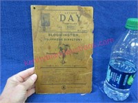 1940 bloomington telephone directory