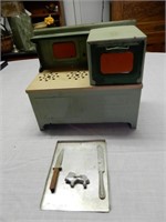 Toy Metal Electric Cook Stove
