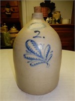 2 Gallon Stoneware Jug - Burger, Rochester NY