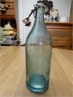 Collectible Blue Glass Coca-Cola Bottling Works