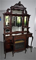 Outstanding Victorian Mirrored Back Sideboard