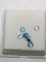 $200. Genuine Rare Blue Zircon(Approx 2ct) Gemston