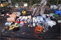 Bulk Lot Bins of Tools & Building supplies