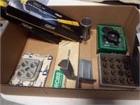 Box of reloading supplies