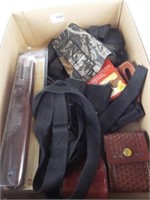 Box of holsters and mag holders