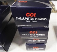 4000 CCI Small pistol primers