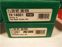 RCBS 280 Rem dies and 260 Rem dies