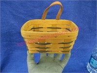 95 longaberger heartland basket (leather handle)