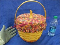 95 longaberger pumpkin basket (10in diameter)