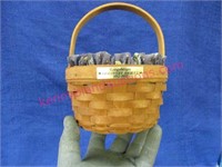1492-1992 longaberger discovery basket