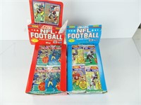 Two Cases full of Vintage Unopened Football Cards