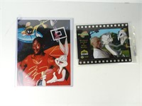 Michael Jordan Autographed 8x10 and Space Jam