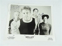 Skillet Signed Picture