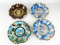 Fluted Collectible Plates - Disney - Nasa - UPS