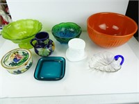 Assorted Vintage and Unique Glassware