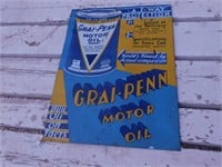 GraiPenn Motor Oil Sign